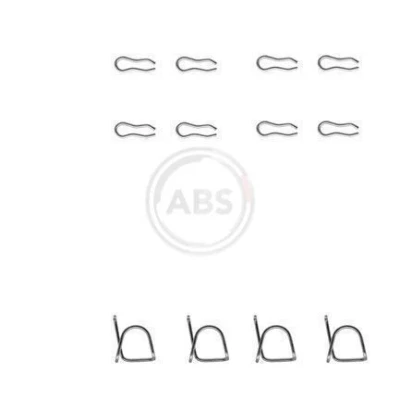 Immagine di A.B.S. 0939Q Kit accessori, Pastiglia freno LANCIA: Beta H.P.E., DELTA 1, TALBOT: Murena Coupe, 1307 1510 Hatchback
