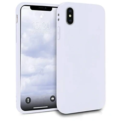 Immagine di MyGadget Cover per iPhone XS Max Custodia Protettiva in Silicone Morbido Case TPU Flessibile Ultra Protezione Antiurto &amp; Antigraffio Biancoa