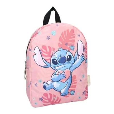 Immagine di mybagstory Zaino Stitch Disney Bambino Scuola Elementare Materna Asilo nido per ragazze Dimensioni 31 cm Spallacci regolabili Idea Regalo