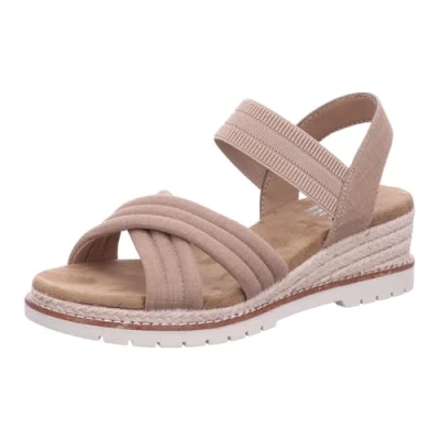 Immagine di Skechers Bob Donna, Passaggio Dolce Freddo del Deserto, Tessile Marrone Chiaro, 37 EU