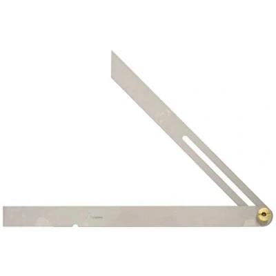 Immagine di Shinwa falsa squadra scorrevole giapponese da 10&#039;&#039; in acciaio inox made by Shinwa.