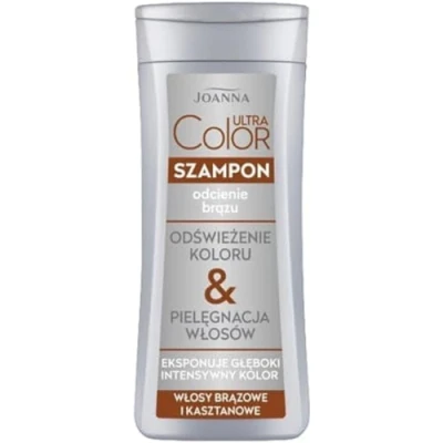Immagine di Joanna Ultra Color System Shampoo per capelli bruni e castani, 200 ml
