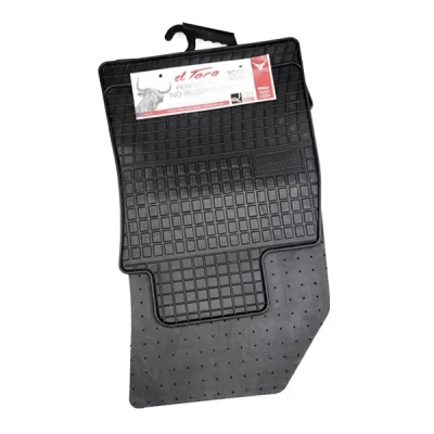 Immagine di FROGUM 0752 Set tappetino Gomma anteriore e posteriore 4 nero Su misura RENAULT: Clio 3, 4, Modus / Grand
