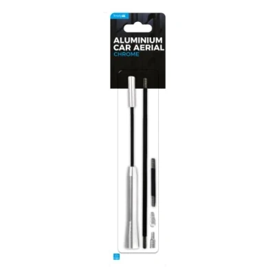 Immagine di Antenna per auto in alluminio cromato