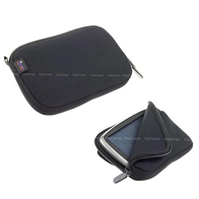 Immagine di DigiCharge 5 pollici Custodia in Neoprene Nero Navi Bag Tasche per TomTom Go Classic, Essential, Discover, Premium, Camper, Basic, 5200, Start 5’’ GPS