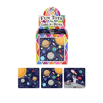 Immagine di Henbrandt 10 mini puzzle spaziali (13 x 12 cm) per bomboniere/riempitivi sacchetti, premi fortunati