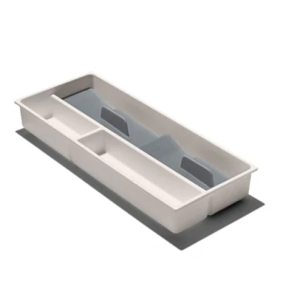 Immagine di OXO Good Grips Cassetto da cucina, organizer compatto per utensili, 17,1 x 41,5 6 cm, colore: bianco