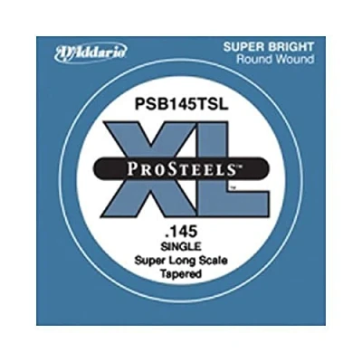 Immagine di Corda singola D’Addario PSB145TSL ProSteels per basso, Super Long Scale, 145, affusolata