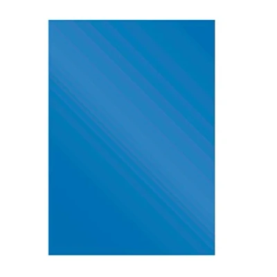 Immagine di Fellowes 5378203 Copertine per Rilegatrice Chromolux, Formato A4, Confezione da 100 Pezzi, Blu