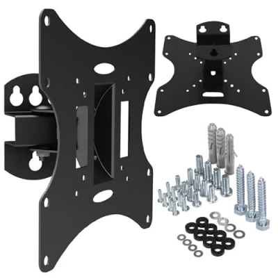 Immagine di Maclean MC 501 Supporto Universale da parete per TV (Plasma LED LCD) 23 fino a 50&quot;, Distanza dalla soli 9 cm (Nero)