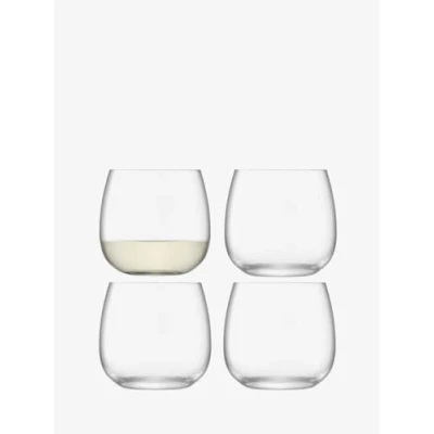 Immagine di LSA BG10 BOrough, Bicchiere senza stelo, 370 ml, Trasparente, Confezione da 4
