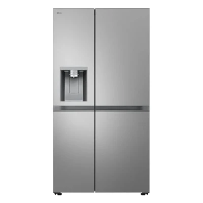 Immagine di LG GSLE81PYBC Frigorifero Side by Total No Frost, Classe C, 628L, Wi Fi, Tecnologia Door e Linear Cooling, Americano con Dispenser Ghiaccio Acqua Senza Allaccio, Prime silver