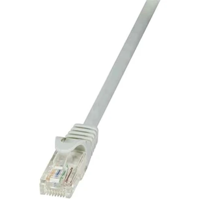 Immagine di LogiLink CP1022U RJ45 cavo di rete, patch CAT 5e U/UTP 0.50 m Grigio 1 pz.