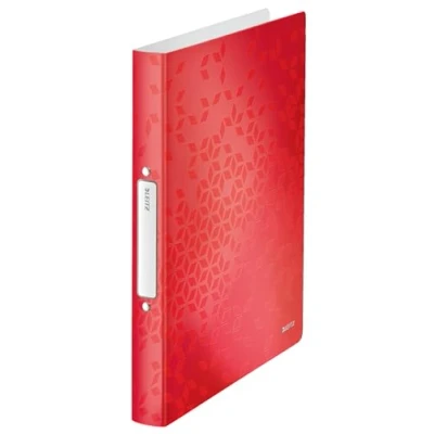 Immagine di Leitz WOW Raccoglitore ad Anelli, Può Contenere fino a 190 Fogli, Dorso da 32 mm, Formato A4, Rosso, 42570026