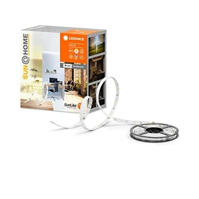 Immagine di LEDVANCE SUNATHOME Mood 4058075576117 Striscia LED ERP: G (A G) con spina 230 V 3 m Da bianco caldo a neutro