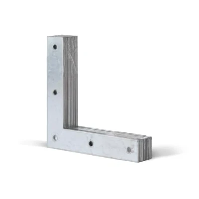 Immagine di Alberts 847685 Squadretta angolare zincata con procedimento Sendzimir 160 x 30 mm Set da 10