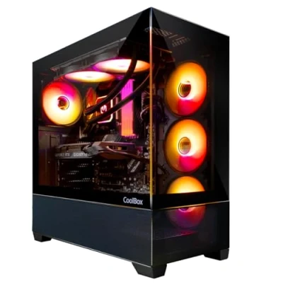 Immagine di DeepGaming Dominion PC Gaming (Intel Core i9 14900F, 128 GB RAM DDR5, SSD 1 TB PCIe 4.0, NVIDIA GeForce RTX 4070 12 GDDR6X, Windows 11 Pro) Computer desktop