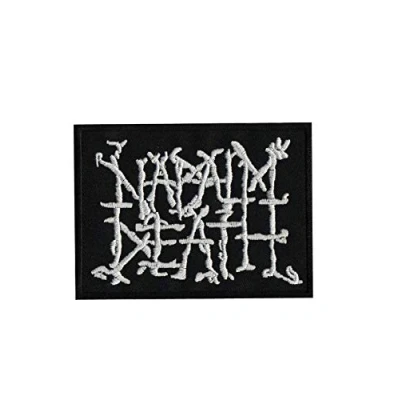 Immagine di SigitasTrading Napalm Death Anarcho Punk Grindcore D Toppa ricamata termoadesiva Applique