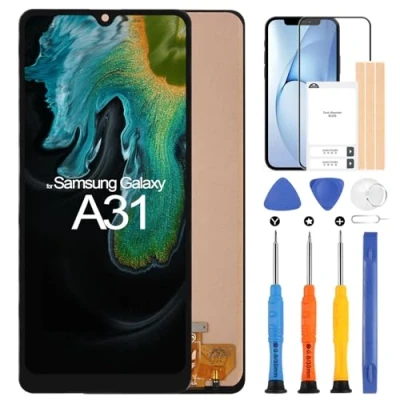 Immagine di ARSSLY Schermo LCD per Samsung Galaxy A31 Display SM A315F A315F/DS A315G/DS A315G A315N 6.4&quot; Digitizer Touch Screen Assembly con Strumenti