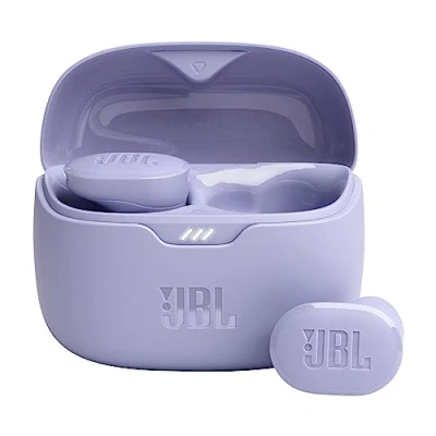 Immagine di JBL Tune Buds Auricolari In Ear True Wireless Bluetooth con Cancellazione Attiva del Rumore, Impermeabili IP54, Bassi Puri, Smart Ambient, 4 Microfoni, fino a 48 h di Autonomia, Viola