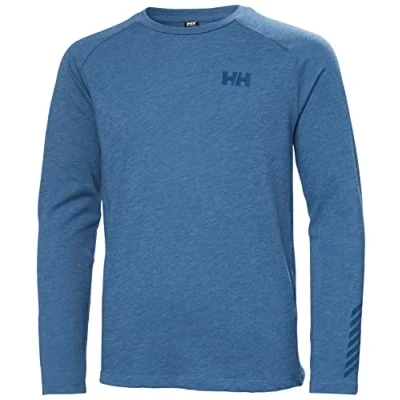 Immagine di Helly Hansen Jr Loen Tech LS Top Camicia, Azurite, 16 Anni Unisex Bambini e Ragazzi