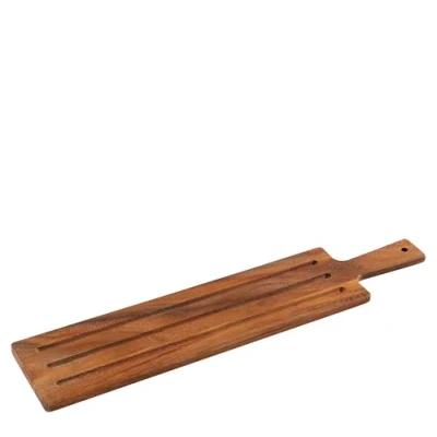Immagine di Zassenhaus tagliere da portata in acacia, per pane, baguette, 60 x 13 1,5 cm, legno di piatto extra lungo