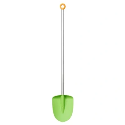 Immagine di Fiskars Pala per bambini, Lunghezza: 91 cm, Testa in plastica/Manico alluminio, Verde/Arancione, MyFirst Fiskars, 1001420