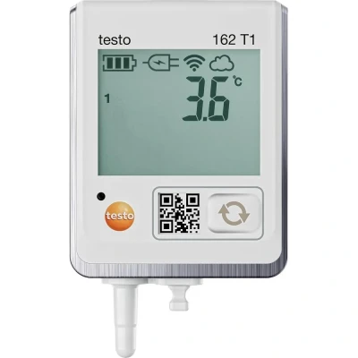 Immagine di testo 0572 1621 162 T1 Data logger Temperatura Misura: 30 fino a 50 C Incl. supporto parete
