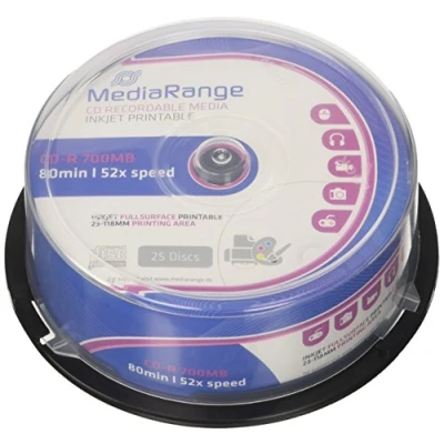 Immagine di MediaRange MR202 Confezione CDR80, Argento