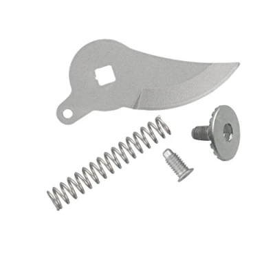 Immagine di Fiskars Lama, molla e vite originali di ricambio per forbici con lame bypass P100, Acciaio inossidabile temprato, Grigio, 1026279