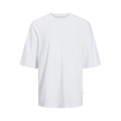 Immagine di Jack &amp; Jones Jjecharge TEE Oneck Tshirt basic, Uomo, Taglia: Medium, White
