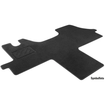 Immagine di WALSER 80266 Set tappetino Tessile anteriore 1 nero Su misura RENAULT: MASTER 3 Kasten, 3, Bus