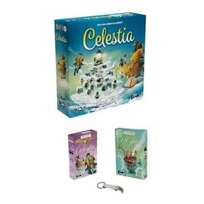 Immagine di Celestia versione francese + 2 estensioni di colpo pollice teatro 1 apribottiglie Blumie (Celestia estensioni)