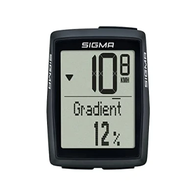 Immagine di SIGMA SPORT BC 14.0 WR Ciclo computer cablato, con numerose funzioni, per escursioni in montagna, facile da usare, grandi pulsanti e uno schermo ben visibile