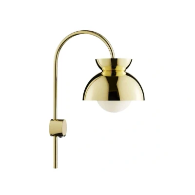 Immagine di FRANDSEN Applique a farfalla, color ottone