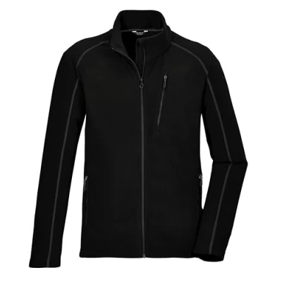 Immagine di killtec Uomo Giacca in pile con collo alto KOW 84 MN FLC JCKT, schwarz, 4XL, 41826 000
