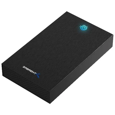 Immagine di SABRENT Case SSD HDD Hard Disk Esterno da SATA 2.5 3.5&quot; a USB 3.2, Custodia per disco rigido esterno, Adattatore e solido, Docking Station fino 22TB, Supporto UASP (EC KSL3)