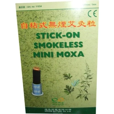 Immagine di Mini moxa conica senza fumo, in carbone Moxa, CE, 200 pezzi, per la pratica