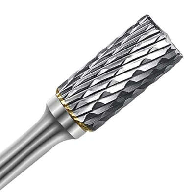 Immagine di ASNOMY 1 Pc Di Fresatur Frese In Acciaio Al Tungsteno Metallo Duro Set Rotative Testa Per Rettifica File 6 * 12mm Perforazione Intaglio Del Lucidatura A