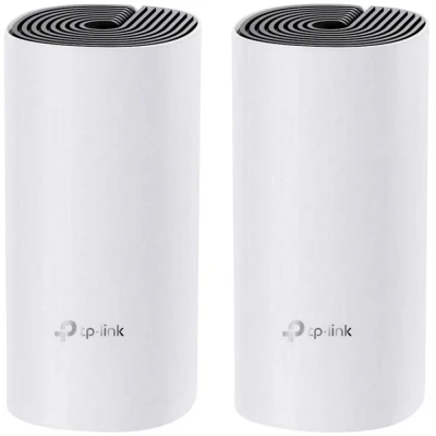 Immagine di TP LINK Deco M4(2 Pack) Conf 2 pz Rete Mesh 2.4 GHz, 5 GHz