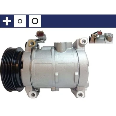Immagine di MAHLE ORIGINAL ACP 697 000S Compressore Aria Condizionata 10S17C 12 PAG 46 R 134a con anello tenuta CHRYSLER: VOYAGER 4