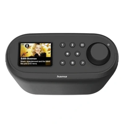 Immagine di Hama DIR400 (DAB, FM, Web Radio, WiFi, Bluetooth), Nero