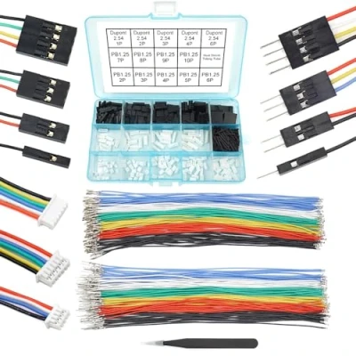 Immagine di Kit di connettori e cavi da PB1,25 a DP2,54 mm compatibile con Molex PicoBlade passo 1,25 mm, 20 cm per Pixhawk2.4.8