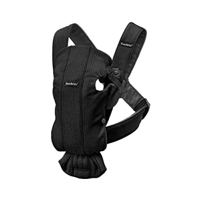 Immagine di BabyBjörn Marsupio Mini Mesh 3D, Nero
