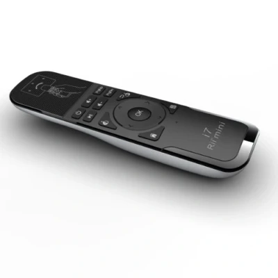 Immagine di Rii Mini i7 telecomando radio con puntatore laser rosso Airmouse per KODI XBMC OpenELEC Raspberry Pi Windows Linux Android Mac SmartTV