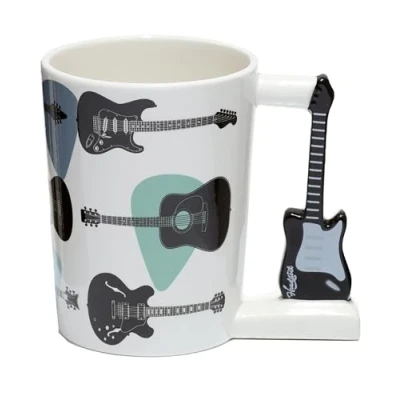 Immagine di Puckator Tazza con Manico a Forma di Chitarra