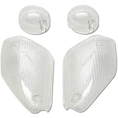 Immagine di one by camamoto cod 77206336 kit gemme vetri frecce trasparenti anteriori e posteriori compatibile con mbk nitro/yamaha aerox 50 100 cc dal 1999