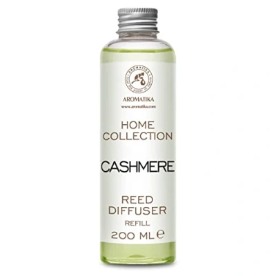 Immagine di Ricarica Diffusore Ambiente Cashmere 200ml con Profumo Dolce di Aromi Bastoncini Profumati Fragranza a Lunga Durata Canna Profumata