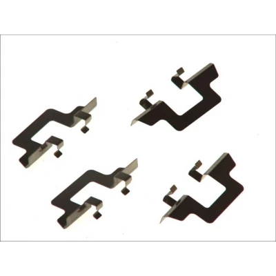 Immagine di QUICK BRAKE 109 1242 Kit accessori, Pastiglia freno CITROËN: C3 I Hatchback, C2 Hatchback