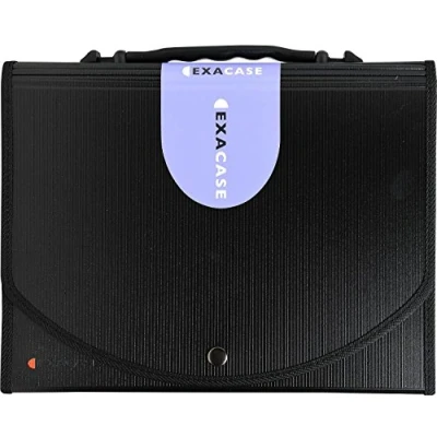 Immagine di Exacompta 55934E Classificatori Valigetta, 33x26 cm, Nero